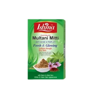 Ishma Zaffrani Multani Mitti – Anti-Acne & Pimple Face Pack for Fresh, Glowing Skin